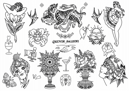 Flash tattoo