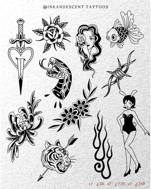 Flash tattoo