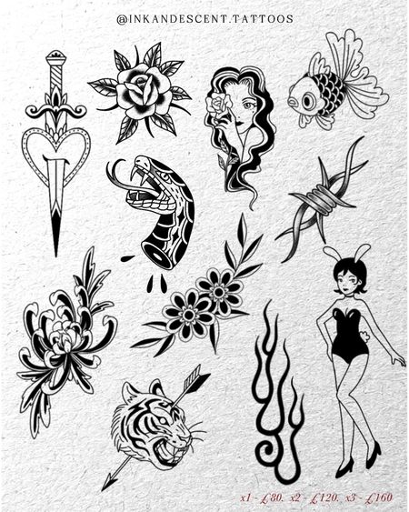 Flash tattoo
