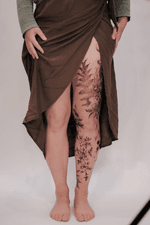 Full sleeve tattoo done in 3 sessions 