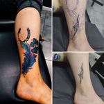 🍀Wir haben noch Frei Termine 🍀 💉💉Von Ruma gestochen💉💉 Unsere Tattoo Studio befindet sich In die Bahnhofstr 28 in Lorsch ______________________________________ #ru_ma_82 #coveruptattoo #cheyennetattooequipment #killerinktattoo #worldfamous #fkirons #germany #naxosinktattoo #tattooartist #inkmag #inkmagazine #lorsch #germany🇩🇪