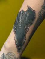 Alien Xenomorph Head Tattoo