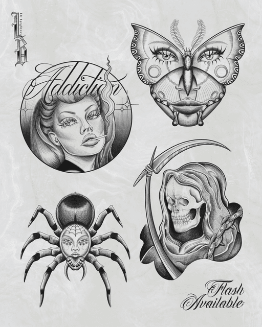 Flash tattoo