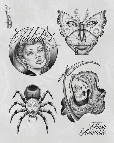 Flash tattoo