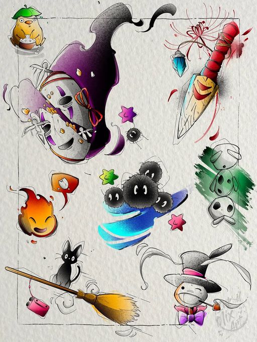 Flash tattoo