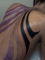 Abstract Black Tribal Tattoo