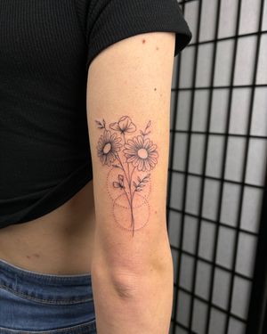 Geometric tattoo style