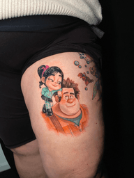 Vanellope and Ralph
