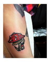 Mushroom Tattoo