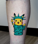 Pikachu Statue of Liberty