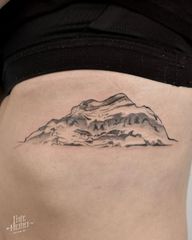 Mountain ⛰️ Mountain ⛰️ Mountain #budapesttattoo #bptattoo #mountainstattoo #switzerland #swissmountains @fine_heart_custom_ink