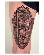 No Gods, No Kings. 🇩🇪 Berlin | @der_grimm_tattoo book open May | June . Supported by @barberdts_it @inkdoctortattoo . ᴇɴɢʀᴀᴠɪɴɢ ᴀɴᴅ ꜱᴛᴀɪɴᴇᴅ ɢʟᴀꜱꜱ ᴛᴀᴛᴛᴏᴏ . Guest | dates in the comments 🇬🇧 London @sixtyink 🇫🇷 Paris @la_perle_noire_studio 🇳🇱 Amsterdam @salonserpent.ttt 🇮🇹 Bassano @sparkleytattoostudio . #engravingtattoo #stainedglasstattoo #barberdts #inkdoctortattoo