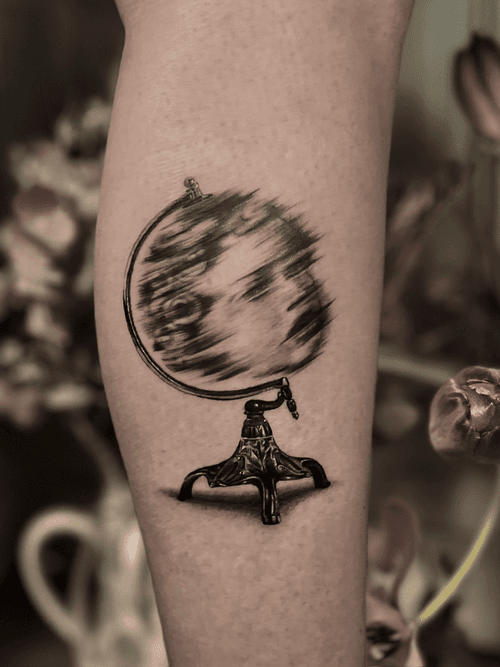 Globe Tattoo
