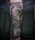 Love doing animals. My favorite ones 😍. Trying to get better every time. Step by step 🦉🐾 #owltattoo #owltattoos #buhotattoo #manchestertattoo #sleevetattoo #tattoo #manchesterink #ink