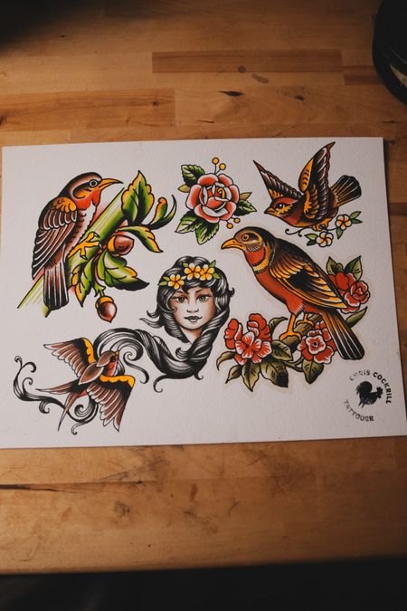 Flash tattoo