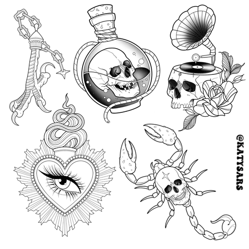 Flash tattoo