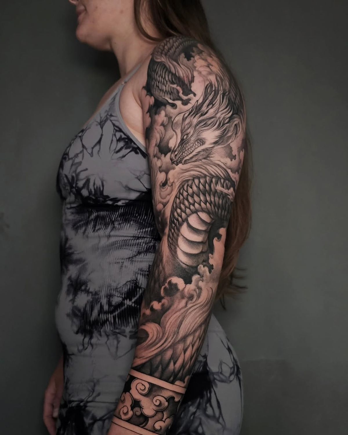 bold hip tattoo