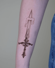 Sword with Figure