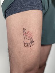 Paddington Bear Tattoo