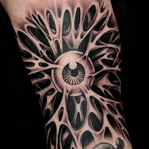 Blackwork tattoo style