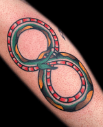 Snake Infinity Tattoo