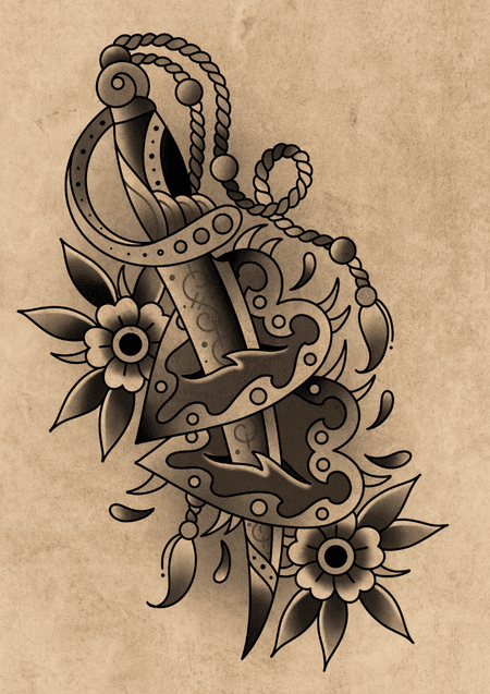 Flash tattoo