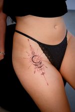 Celestial Compass Tattoo