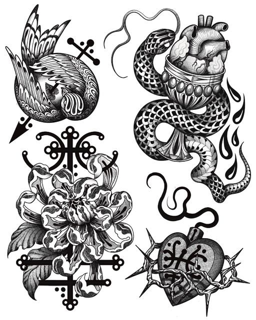Flash tattoo