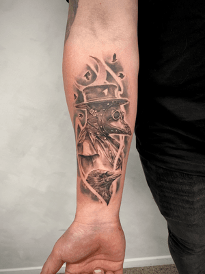 Black & Gray tattoo style