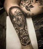 Chicano Style Payasa Tattoo