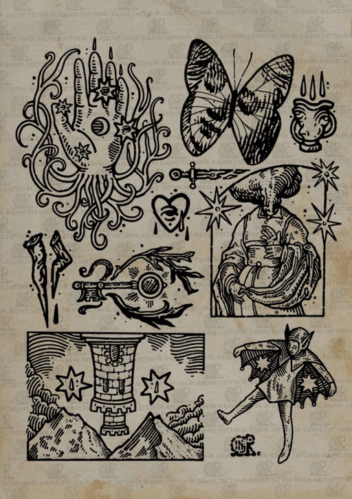 Flash tattoo