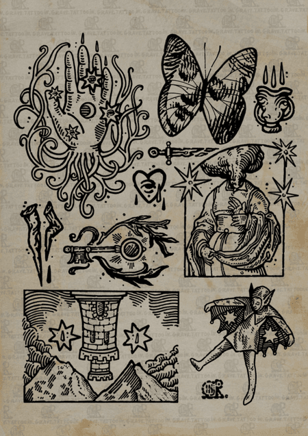 Flash tattoo