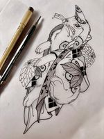Cat and Chrysanthemum Flash Design