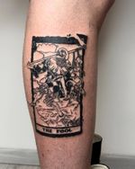 The Fool Tarot Card Tattoo