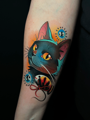 Anime tattoo style