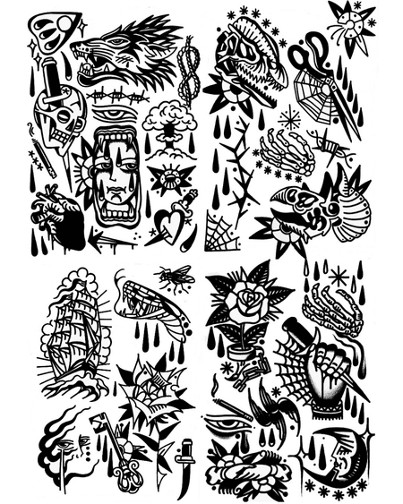 Flash tattoo