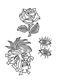 Shattered Face Flash Sheet