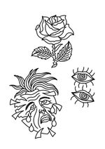 Shattered Face Flash Sheet