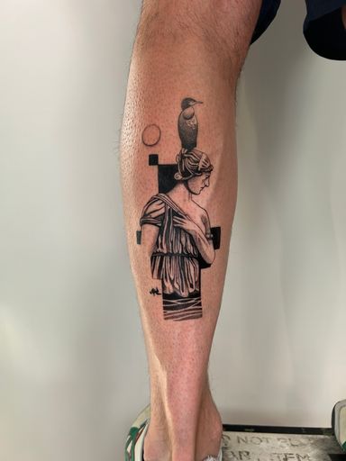 Tattoo work at Debut Studios