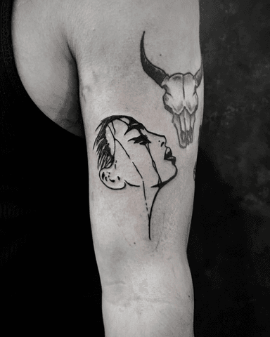Tattoo work at Private Studio