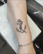 Classic Anchor with Rope