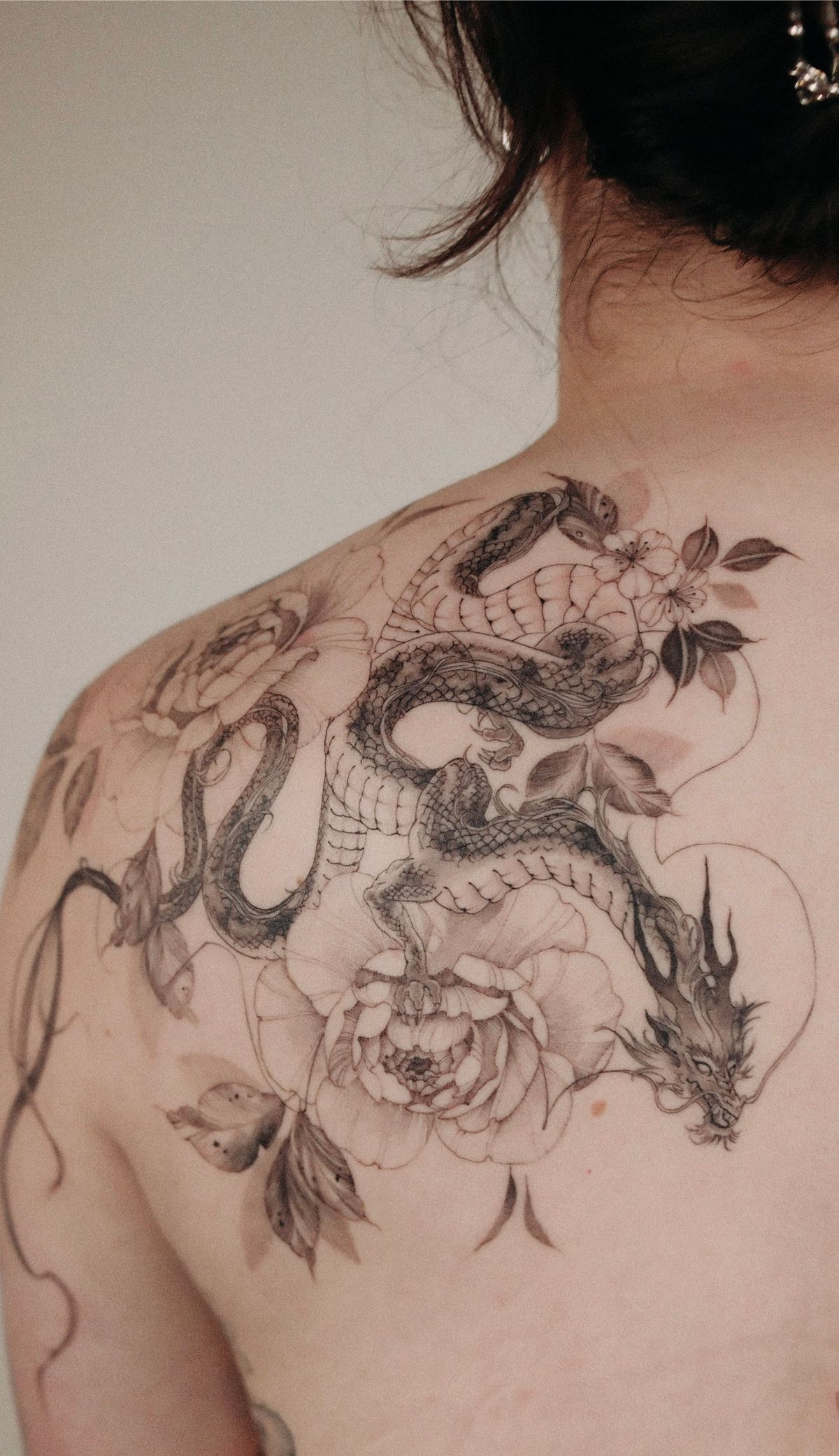 elegant arm tattoo
