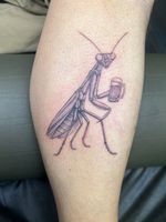 Mantis with Beer