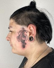 COVER UP - FACE TATTOO @Neo.Kuro.Tattoo @inkover @neotraditionaleurope @balmtattoogermany @pantheraink #neokuro #neo.kuro.tattoo #tattoo #tattoos #ink #tattooideas #inked #osnabrück #quakenbrück #cloppenburg #bremen #oldenburg #blackworkers #germantattooers #germantattooartist #femaleartist #germanartist #floraltattoo #facetattoo #coveruptattoo