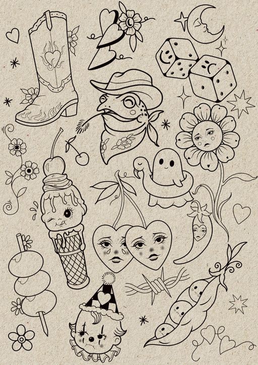 Flash tattoo