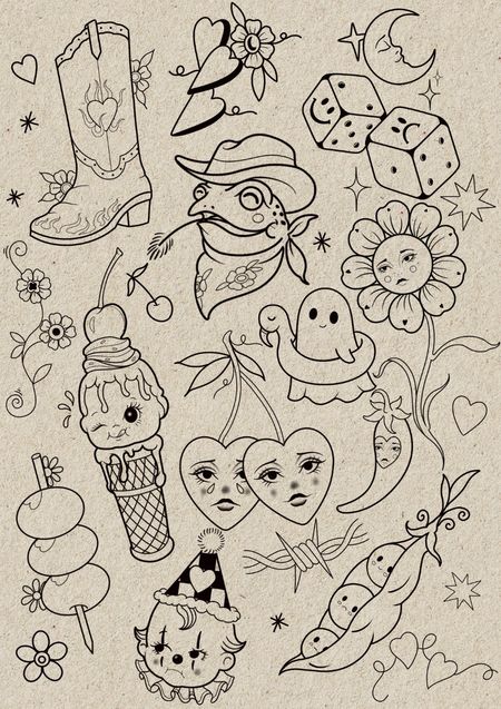 Flash tattoo