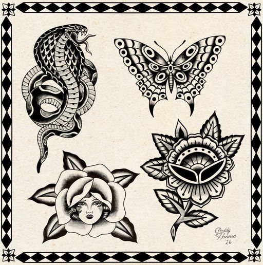 Flash tattoo