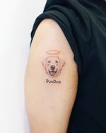 Memorial Dog Tattoo