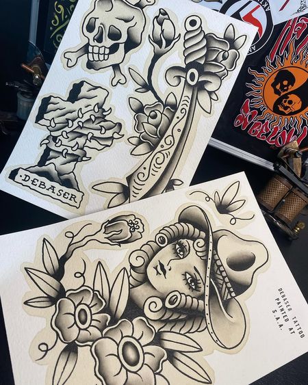 Flash tattoo