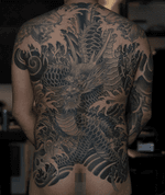 Dragon Back Tattoo